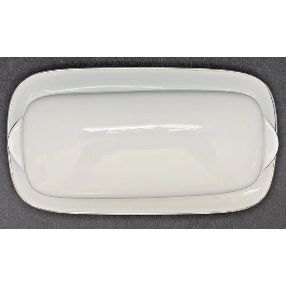 Vintage Noritake Roselane Fine China 1/4 lb Covered Butter Dish with Lid